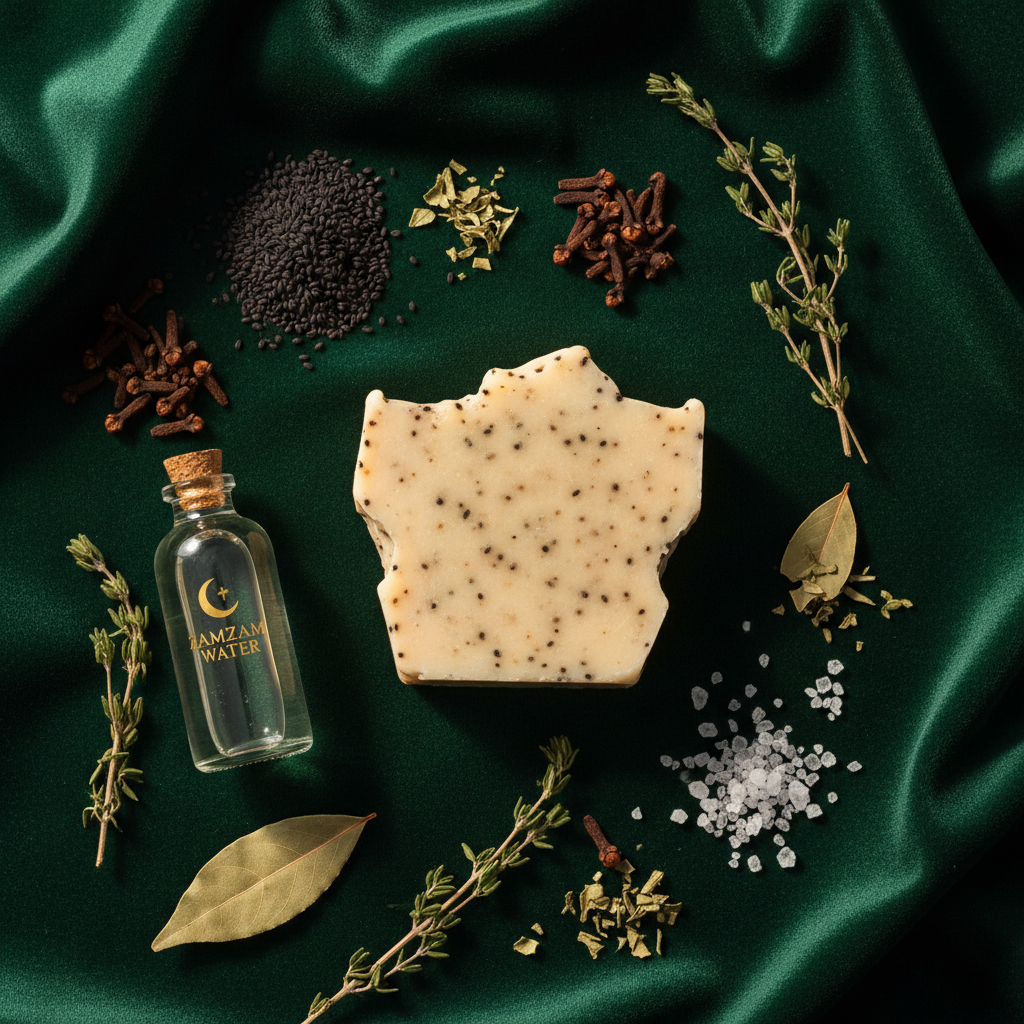 Savon de Protection — Flat lay Sirasecrets